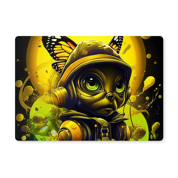 Lunar Explorer Pup | Intergalactic Canine Adventurer - Cosmic Voyage Sci-Fi Enthusiasts Placemat