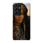 Blue Empress and The Majestic Leopard Snap Phone Case - D'Sare