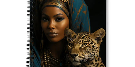 Leopard Luxe Lady Glamorous Empress Notebook by Prodigi