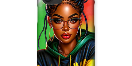 Irie Island Girl Snap Phone Case by Prodigi