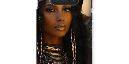 Blue Empress and The Majestic Leopard Tough Phone Case by Prodigi