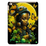 Monarch Butterfly Urban Fantasy Art Print - Afrofuturistic Girl with Butterflies Tablet Cases - D'Sare