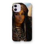 Blue Empress and The Majestic Leopard Snap Phone Case - D'Sare