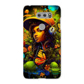 Urban Girl Neon Butterfly Headphone Pop Snap Phone Case by Prodigi