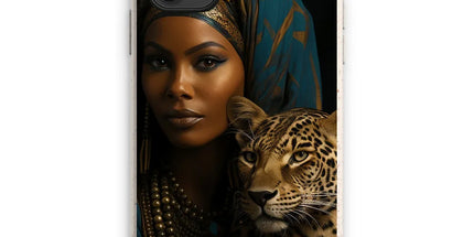 Leopard Luxe Lady Glamorous Empress Eco Phone Case by Prodigi