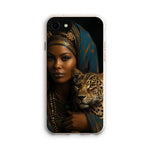 Leopard Luxe Lady Glamorous Empress  Eco Phone Case - D'Sare