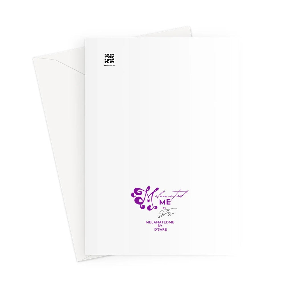 “Charming Sunflower Birthday Card for Little Girls - Vibrant Yellow & Purple Design with Joyful Wishes Greeting Card - D'Sare