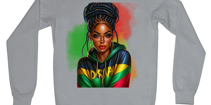 Irie Island Girl Crew Neck Sweatshirt by Prodigi