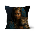 Leopard Luxe Lady Glamorous Empress  Cushion