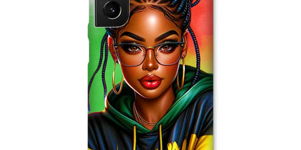 Irie Island Girl Snap Phone Case by Prodigi