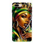 Gift For Her Rasta Queen Street Black Women Gift Tough Phone Case - D'Sare