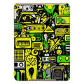 Graffiti Green and Yellow Abstract: A Dive into Vibrant Urban Art Tablet Cases by Prodigi