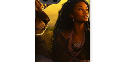 Empress Divine: The Black Feminine & Lion of Judah Legacy Snap Phone Case by Prodigi