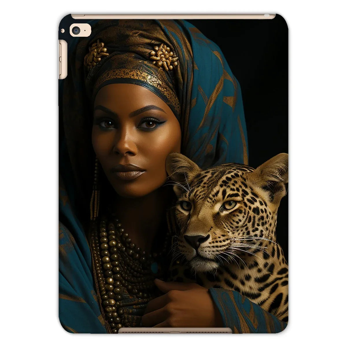 Leopard Luxe Lady Glamorous Empress  Tablet Cases - D'Sare