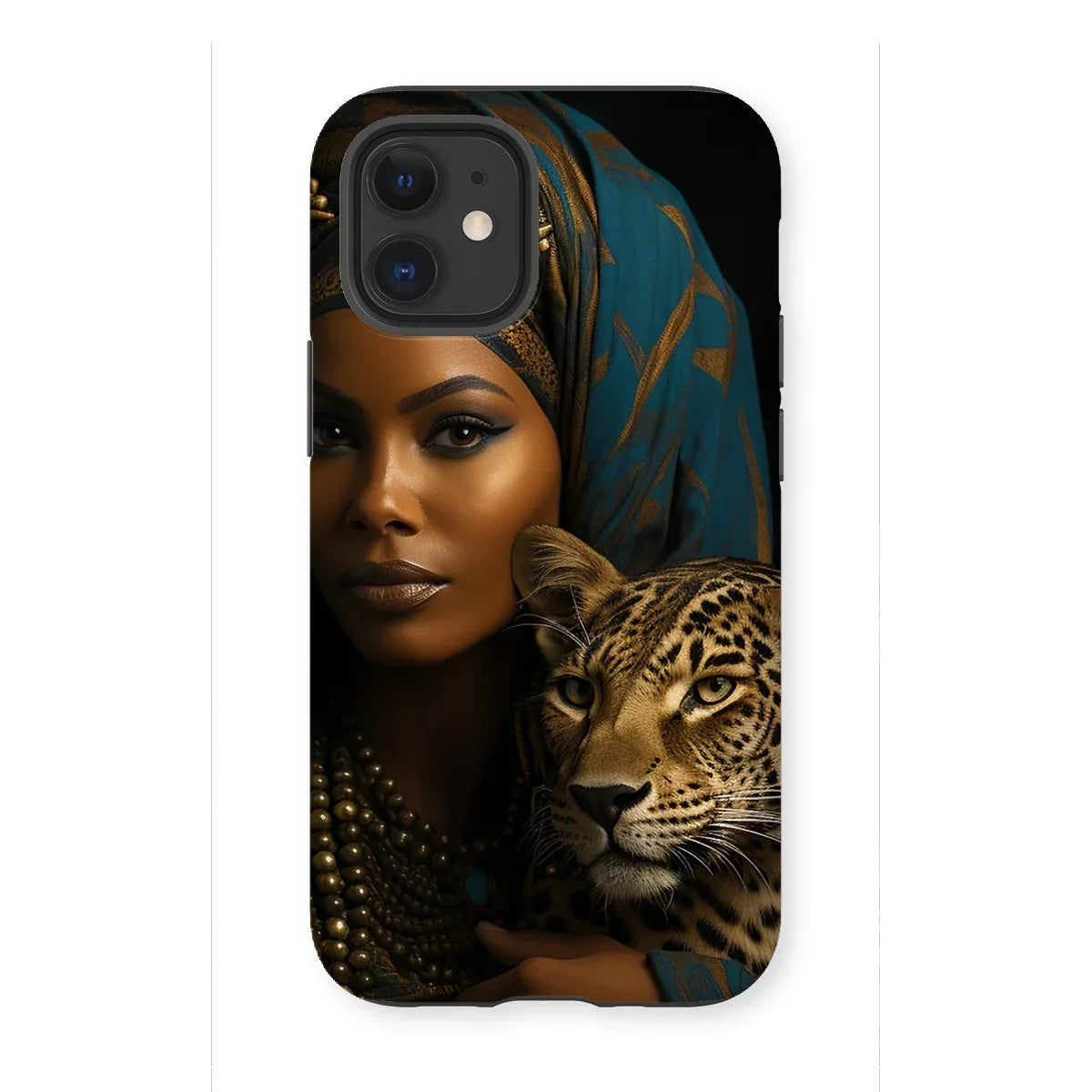 Leopard Luxe Lady Glamorous Empress  Tough Phone Case - D'Sare
