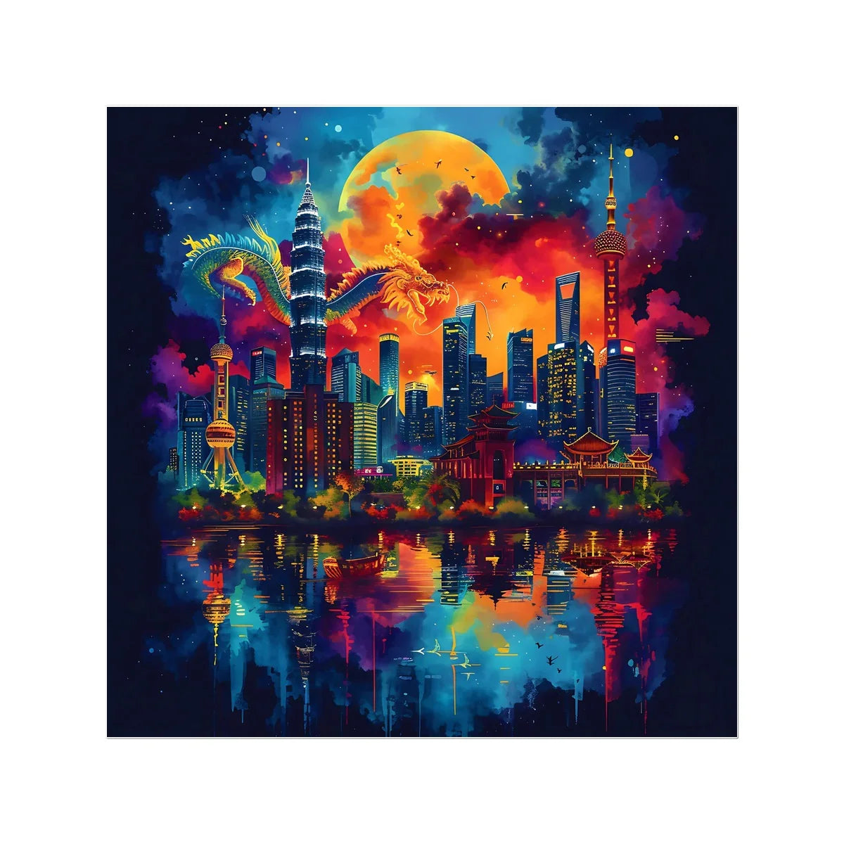 2024 Year Of The Dragon Celebration Temporary Tattoo - D'Sare