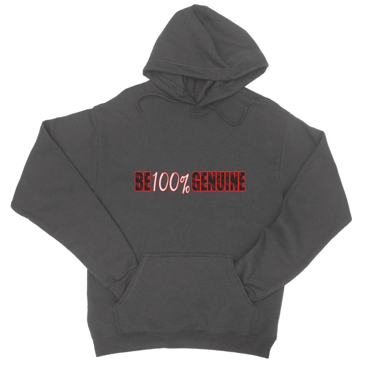 Be 100% Genuine College Hoodie - D'Sare 