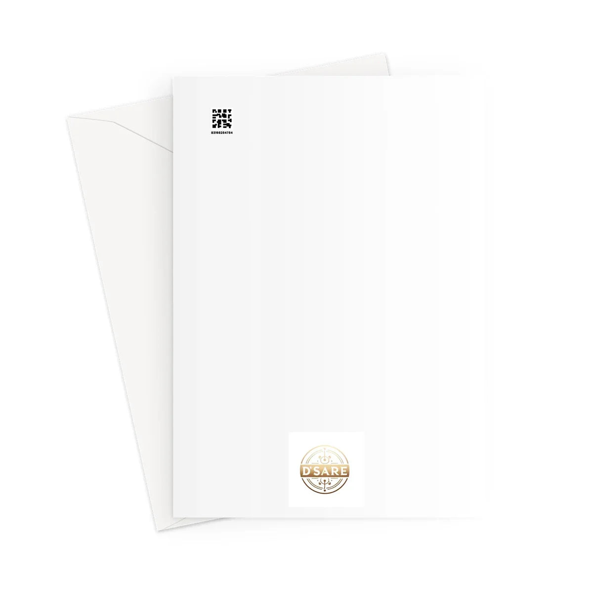 Nature's Resilience: Surreal Auto-Forest Artwork - Whimsical Raccoon and Greenery Infused Car  Greeting Card - D'Sare