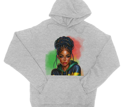 Irie Island Girl  College Hoodie - D'Sare
