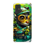 Nature's Resilience: Surreal Auto-Forest Artwork - Whimsical Raccoon and Greenery Infused Car  Snap Phone Case - D'Sare