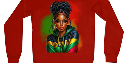Irie Island Girl Crew Neck Sweatshirt by Prodigi