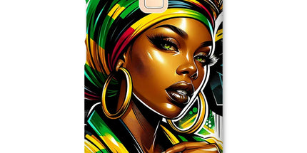 Gift For Her Rasta Queen Street Black Women Gift Snap Phone Case - D'Sare