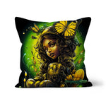 Urban Jungle Metamorphosis Muse Luminous Butterfly Queen Cushion - D'Sare