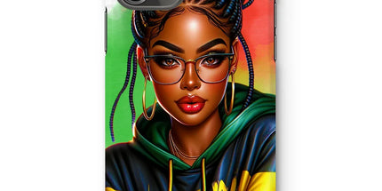 Irie Island Girl Snap Phone Case by Prodigi