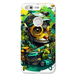 Nature's Resilience: Surreal Auto-Forest Artwork - Whimsical Raccoon and Greenery Infused Car  Snap Phone Case - D'Sare