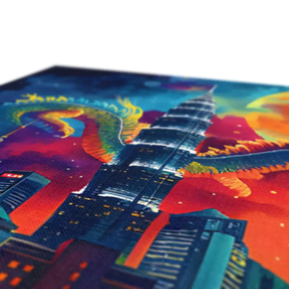 2024 Year Of The Dragon Celebration Canvas - D'Sare