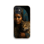 Leopard Luxe Lady Glamorous Empress  Eco Phone Case - D'Sare