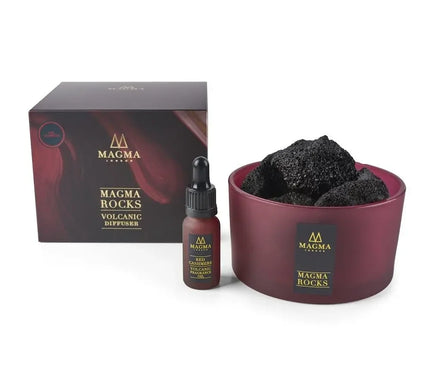 Red Cashmere Volcanic Rocks Diffuser - D'Sare 