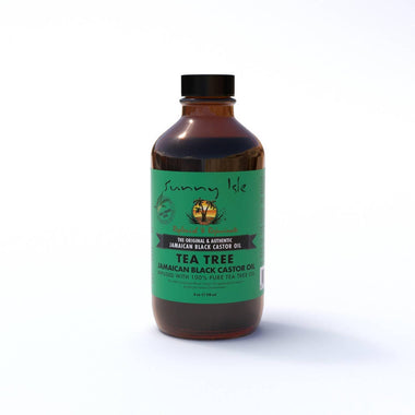Sunny Isle Jamaican Black Castor Oil with Tea Tree Oil 4 oz - D'Sare 