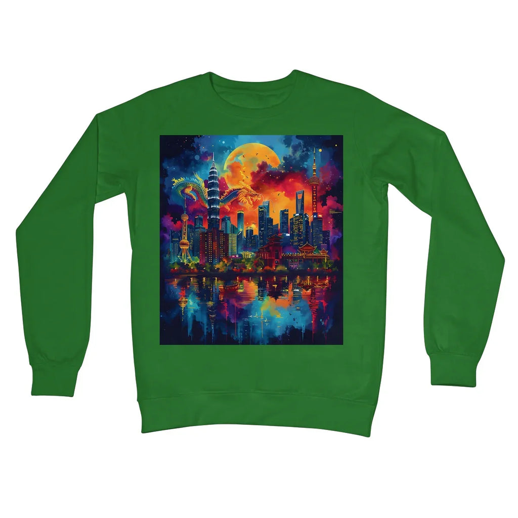 2024 Year Of The Dragon Celebration Crew Neck Sweatshirt - D'Sare