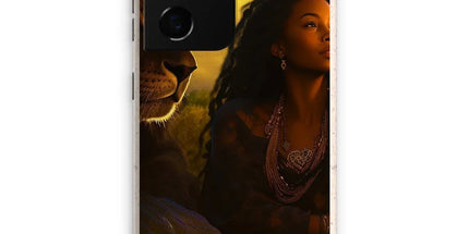 Empress Divine: The Black Feminine & Lion of Judah Legacy Eco Phone Case by Prodigi