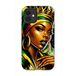 Gift For Her Rasta Queen Street Black Women Gift Tough Phone Case - D'Sare