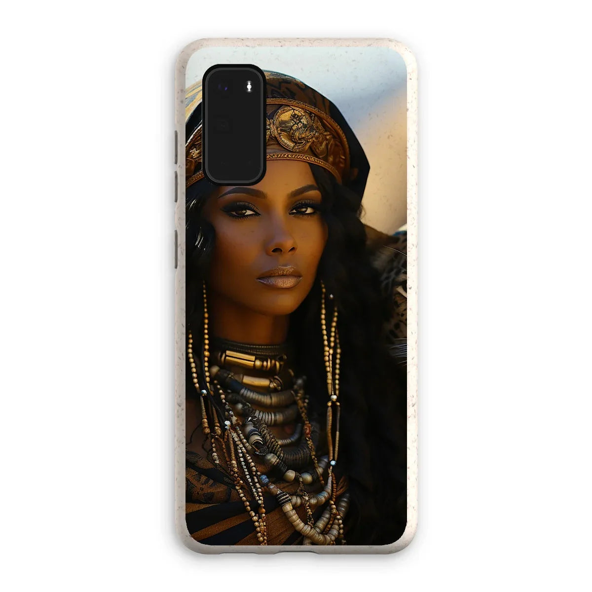 Blue Empress and The Majestic Leopard Eco Phone Case - D'Sare