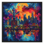 2024 Year Of The Dragon Celebration Framed Canvas - D'Sare