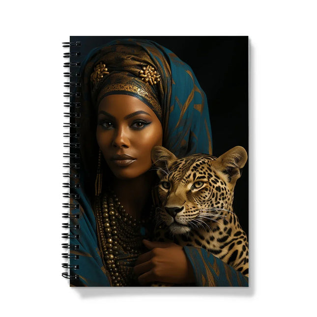 Leopard Luxe Lady Glamorous Empress Notebook by Prodigi