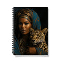 Leopard Luxe Lady Glamorous Empress Notebook by Prodigi