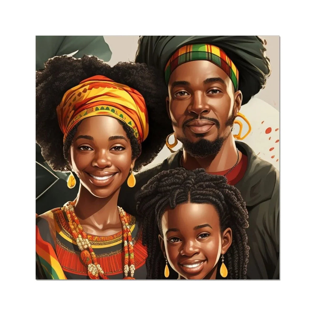 Blessed Kwanzaa Rolled Eco Canvas - D'Sare