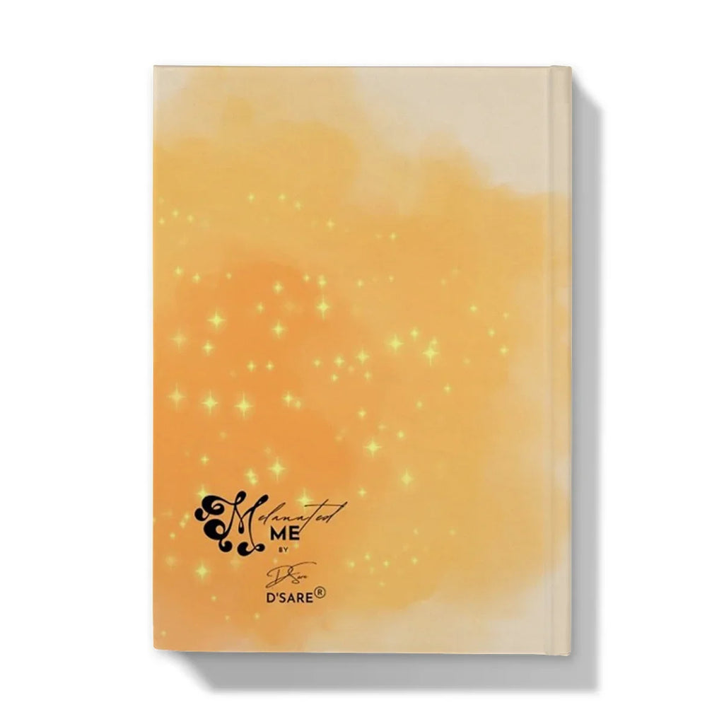 Autum Days Cute Black Girl MelanatedMe Hardback Journal - D'Sare