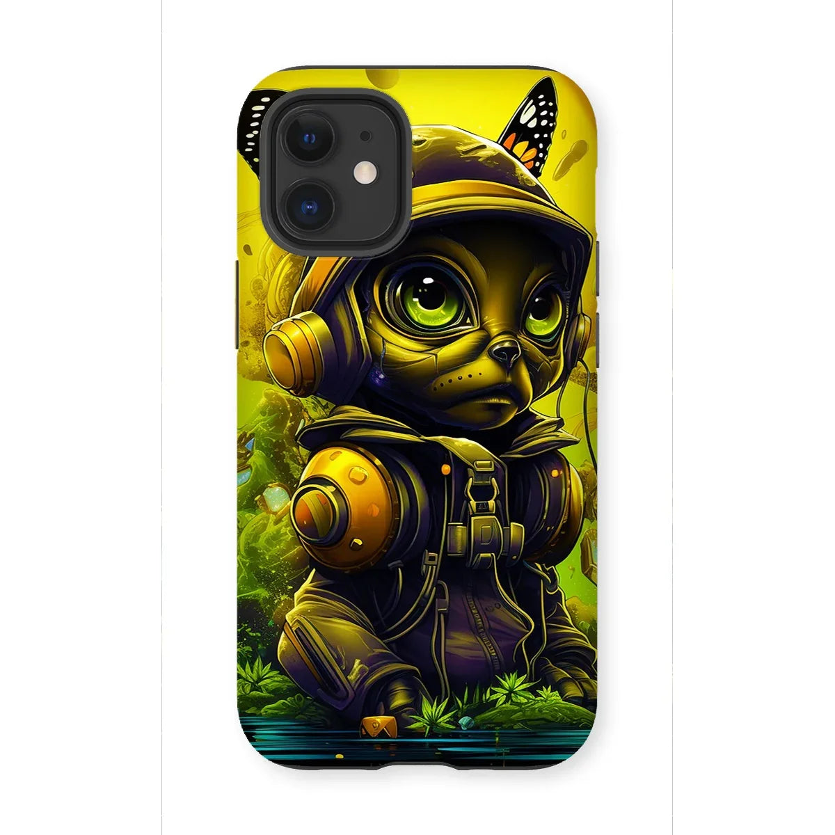 Lunar Explorer Pup | Intergalactic Canine Adventurer - Cosmic Voyage Sci-Fi Enthusiasts Tough Phone Case - D'Sare