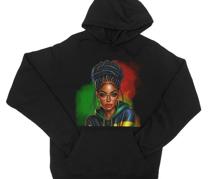 Irie Island Girl  College Hoodie - D'Sare