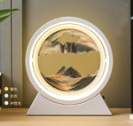 3D Hourglass Deep Sea LED Quicksand Table Lamp - D'Sare