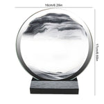 3D Round Glass Quicksand Sandscape Display - D'Sare