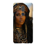 Blue Empress and The Majestic Leopard Snap Phone Case - D'Sare