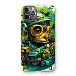 Nature's Resilience: Surreal Auto-Forest Artwork - Whimsical Raccoon and Greenery Infused Car  Snap Phone Case - D'Sare