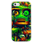 Graffiti Odyssey Surreal Urban Jungle Car Junk Yard Snap Phone Case - D'Sare