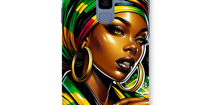 Gift For Her Rasta Queen Street Black Women Gift Snap Phone Case - D'Sare